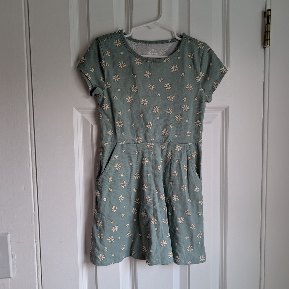 Wonder Nation Girls XS (4-5) Floral Dress